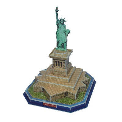 HY2801A-b Promotion gift statue of liberty souvenirs paper craft diy 3d puzzle