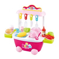 Novelty kitchen set toys for Trolley Toys kids cooking set toy for sale