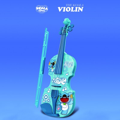 Electronic toy guitar violin musical instrument toys kids plastic music toy with window box